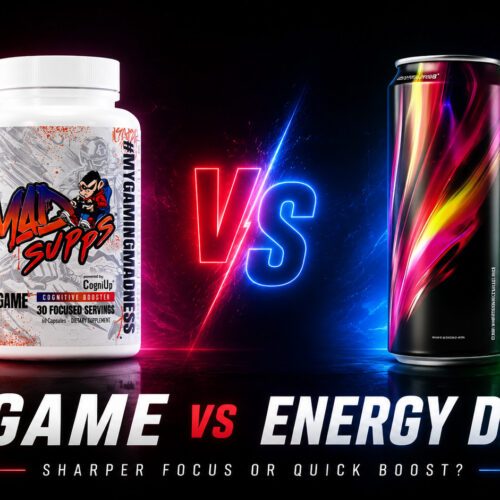 Energy Drinks vs. M-GAME™: Quick Energy or Controlled Focus?